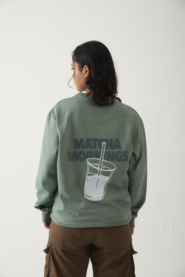 Matcha Morning Sweatshirt