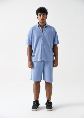 TEXTURED RELAX FIT SHIRT