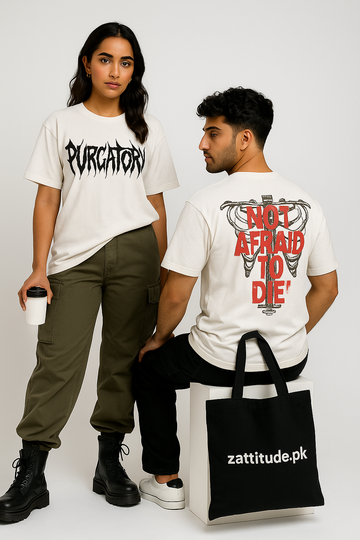 NOT AFRAID GRAPHIC TEE