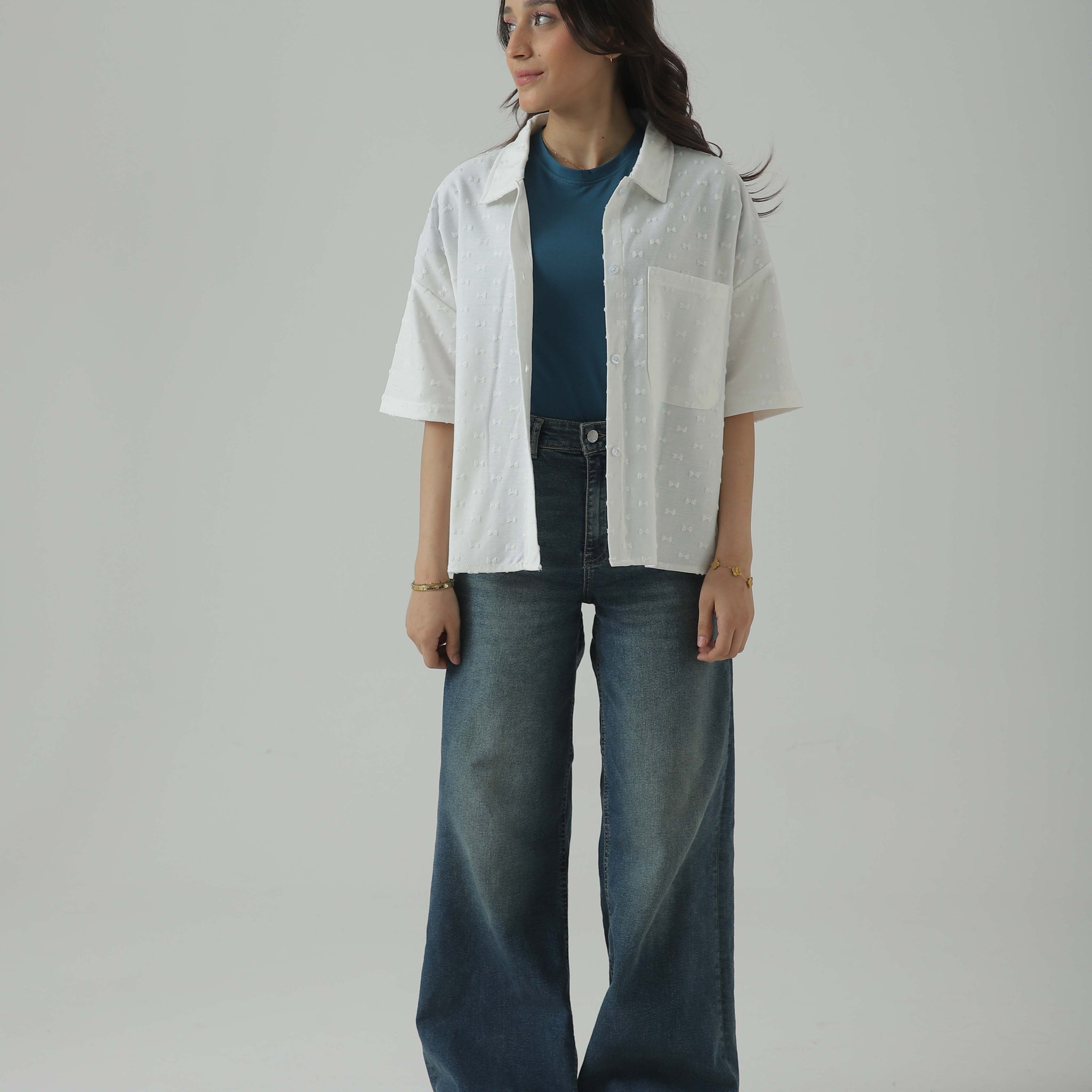 WHITE WHISPER SHIRT