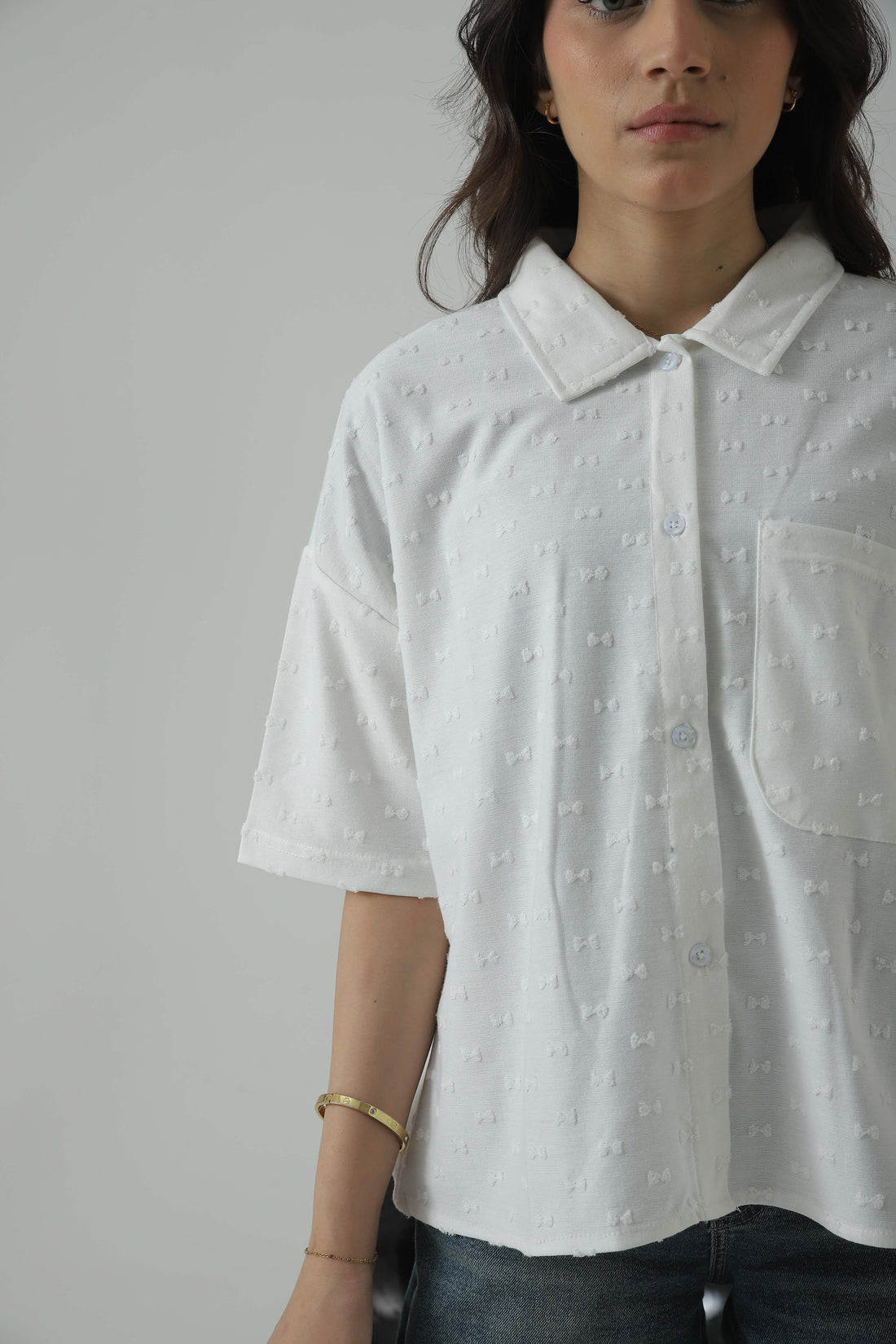 WHITE WHISPER SHIRT