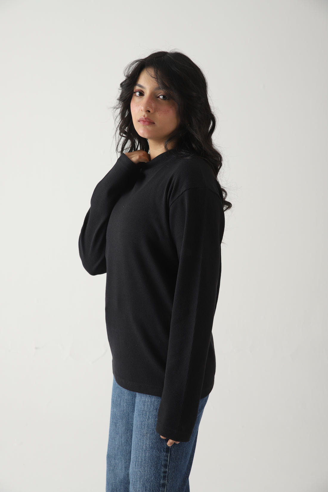 Limit Mode Waffel Top | RELAX FIT