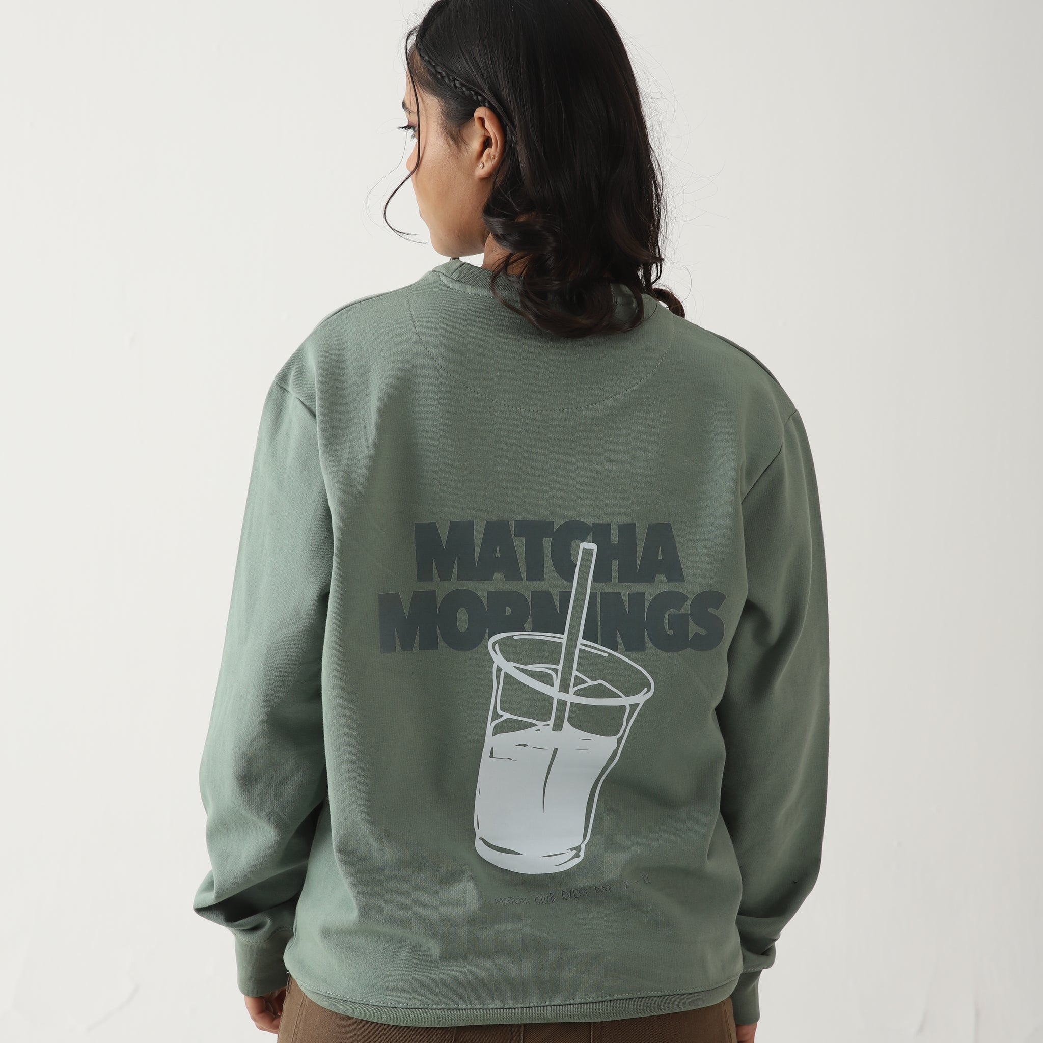Matcha Morning Sweatshirt
