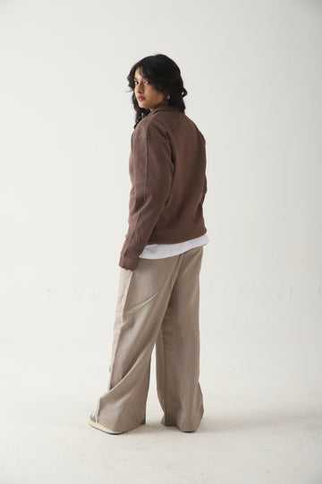Earthbound Half-Zip Waffle Top