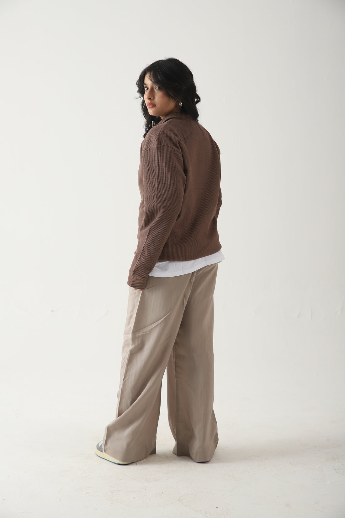 Earthbound Half-Zip Waffle Top | RELAX FIT