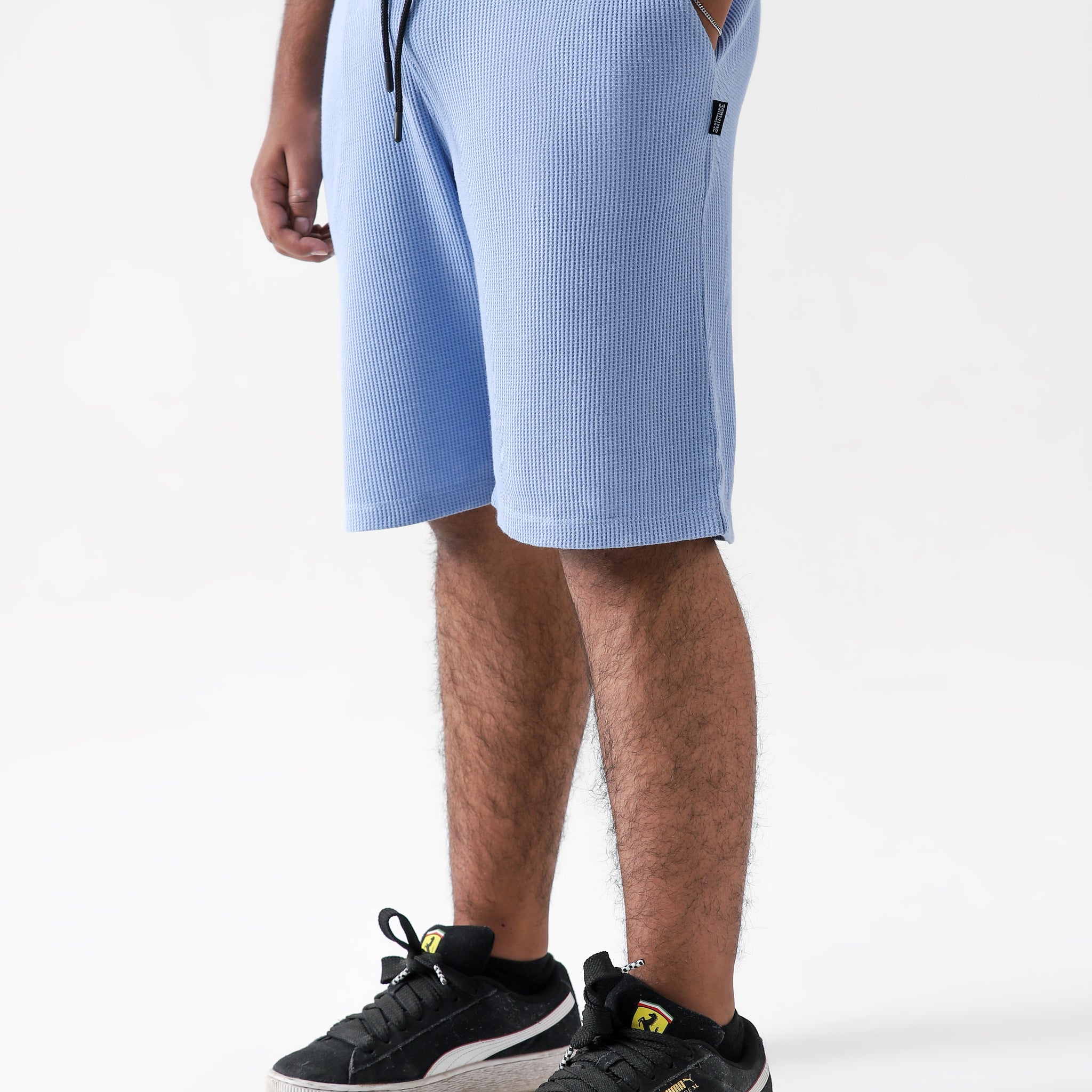 TEXTURED RELAX FIT SHORTS