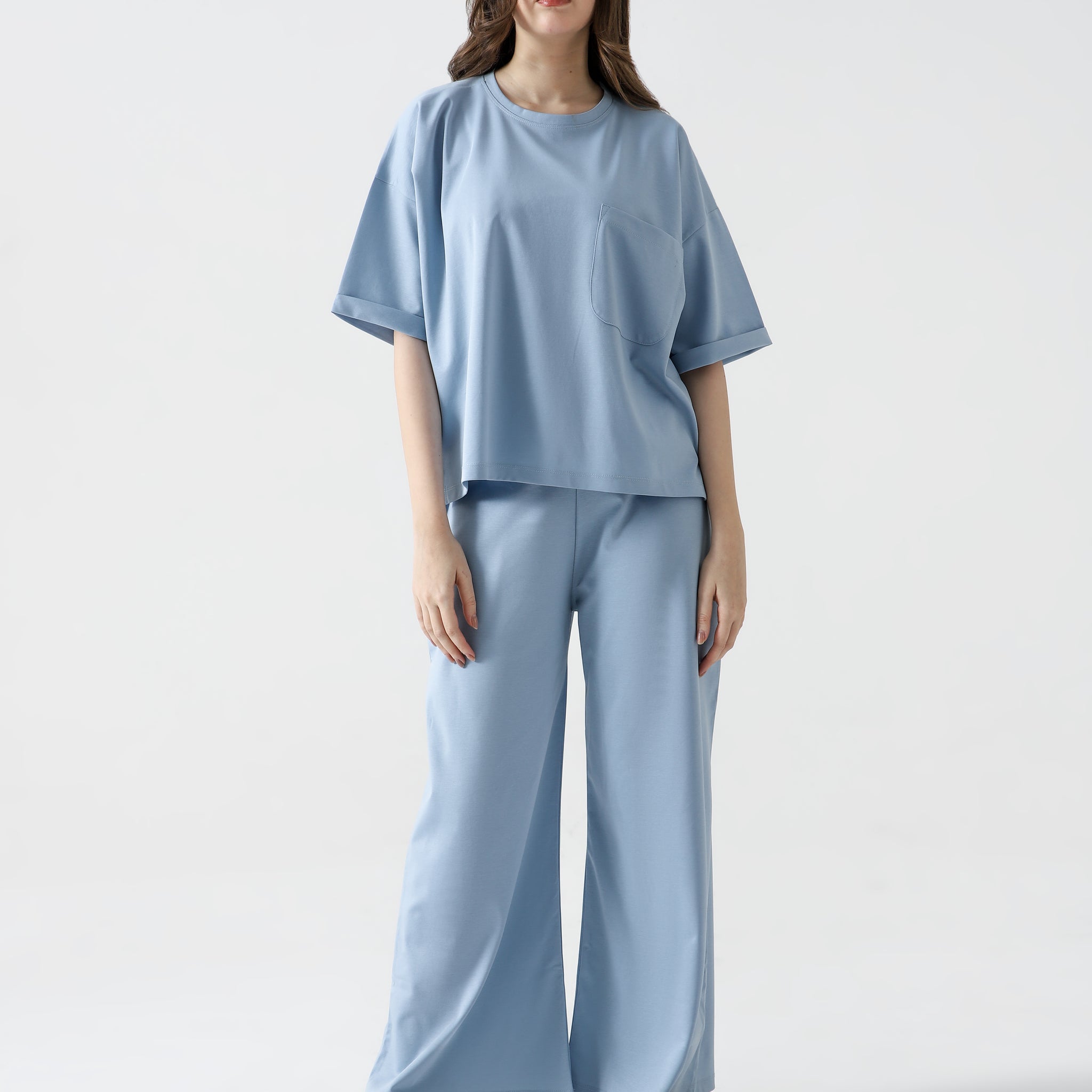 SERENE LUXE WIDE LEG TROUSERS