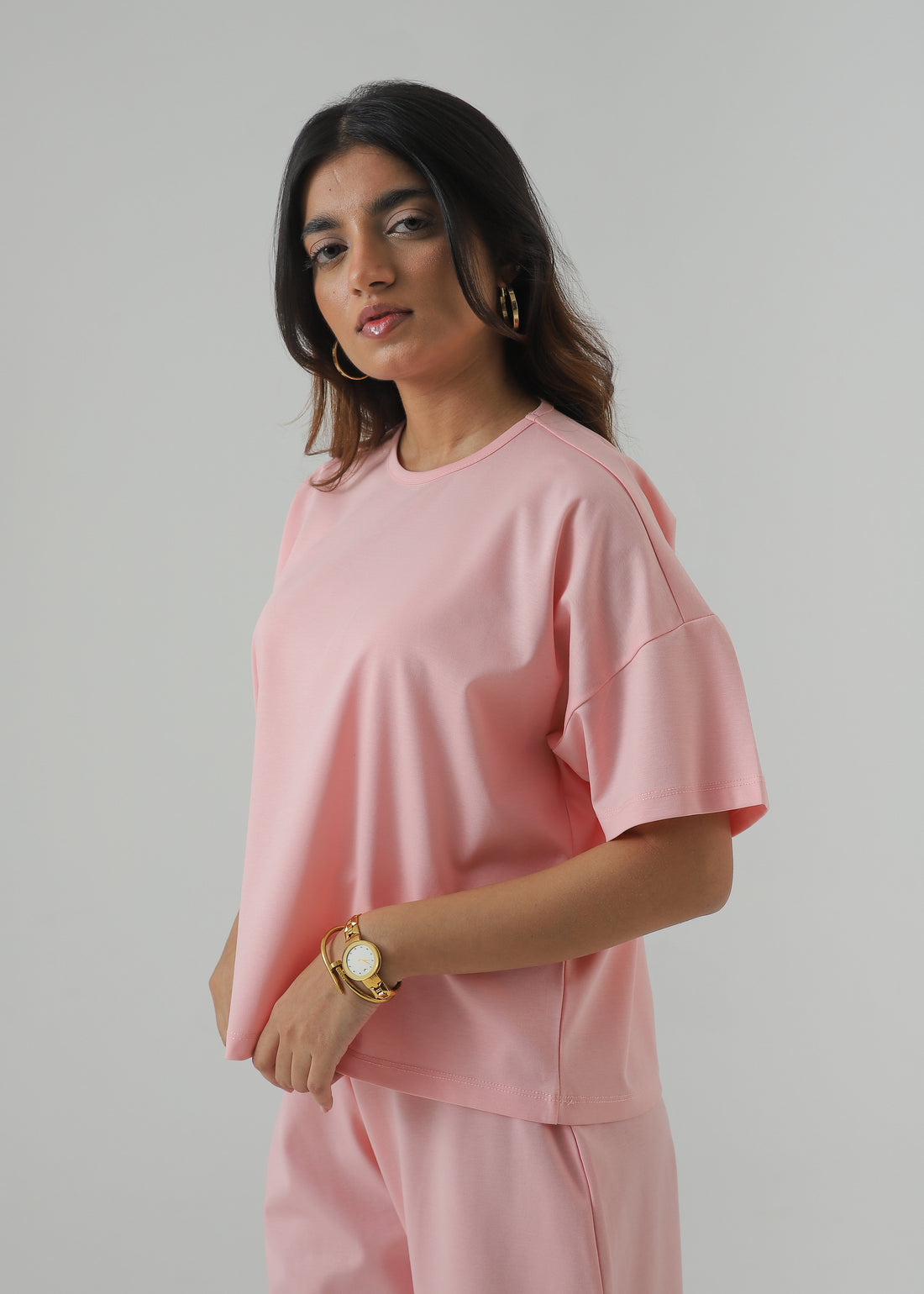 BLUSH LUXE LOUNGE CO ORD SET