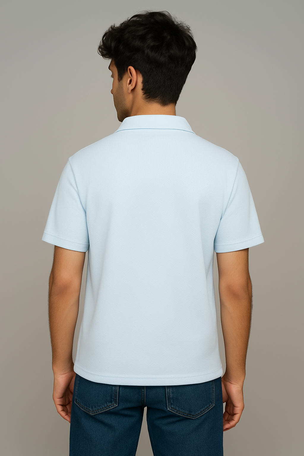 SKYLINE ZIP POLO