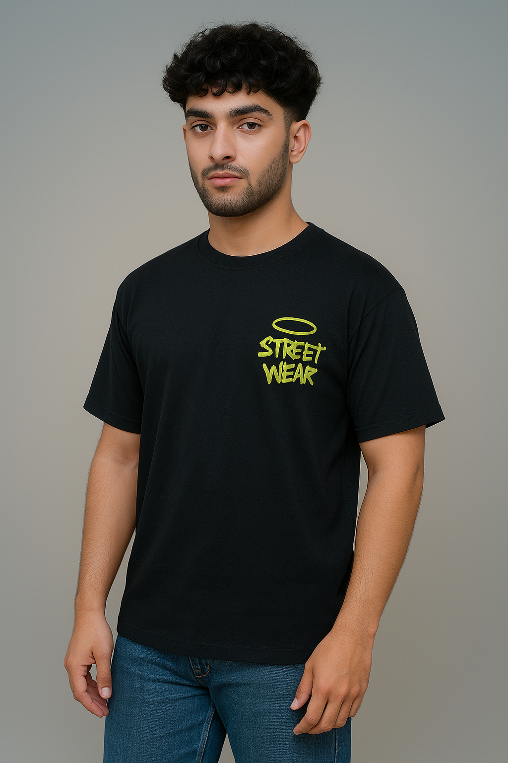 The Neon Drop | Graphic Tee