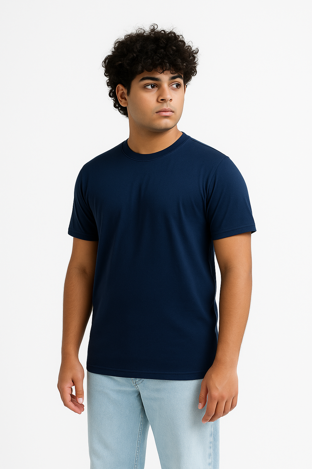 Dark Matter – Navy Interlock Tee