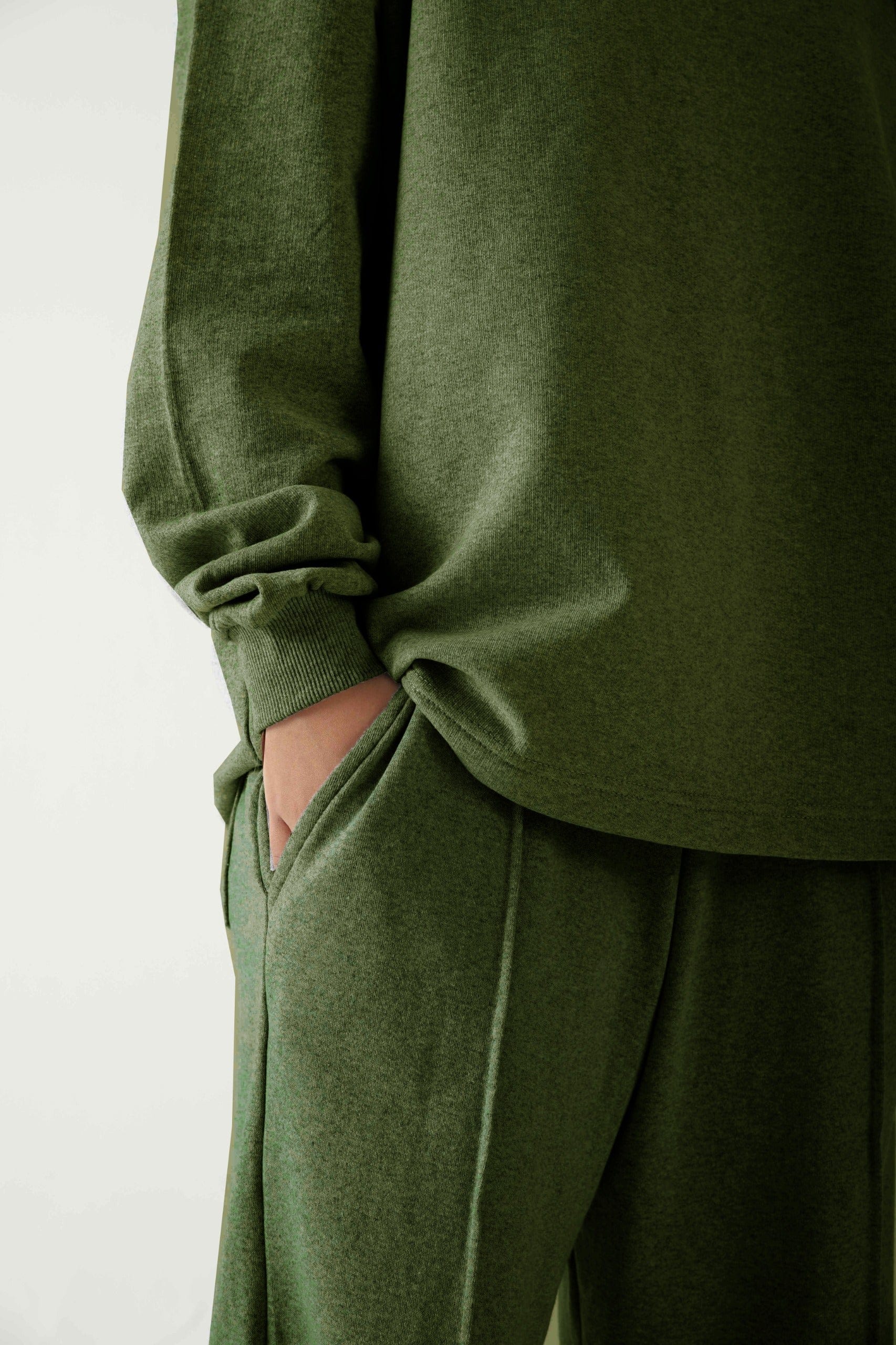 Zattitude co ord set Green Essential Co-Ord Set | BOXY FIT