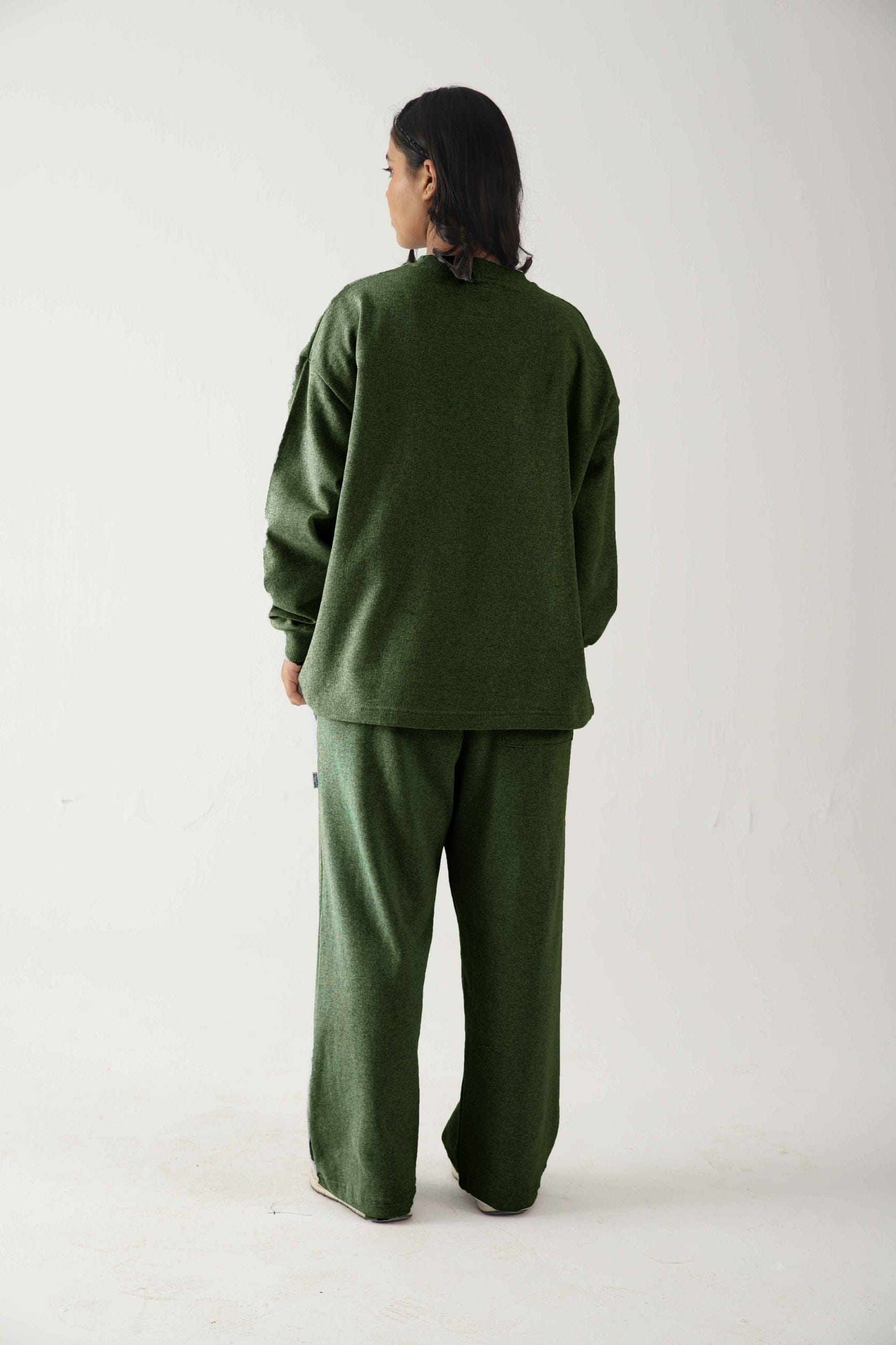 Zattitude co ord set Green Essential Co-Ord Set | BOXY FIT