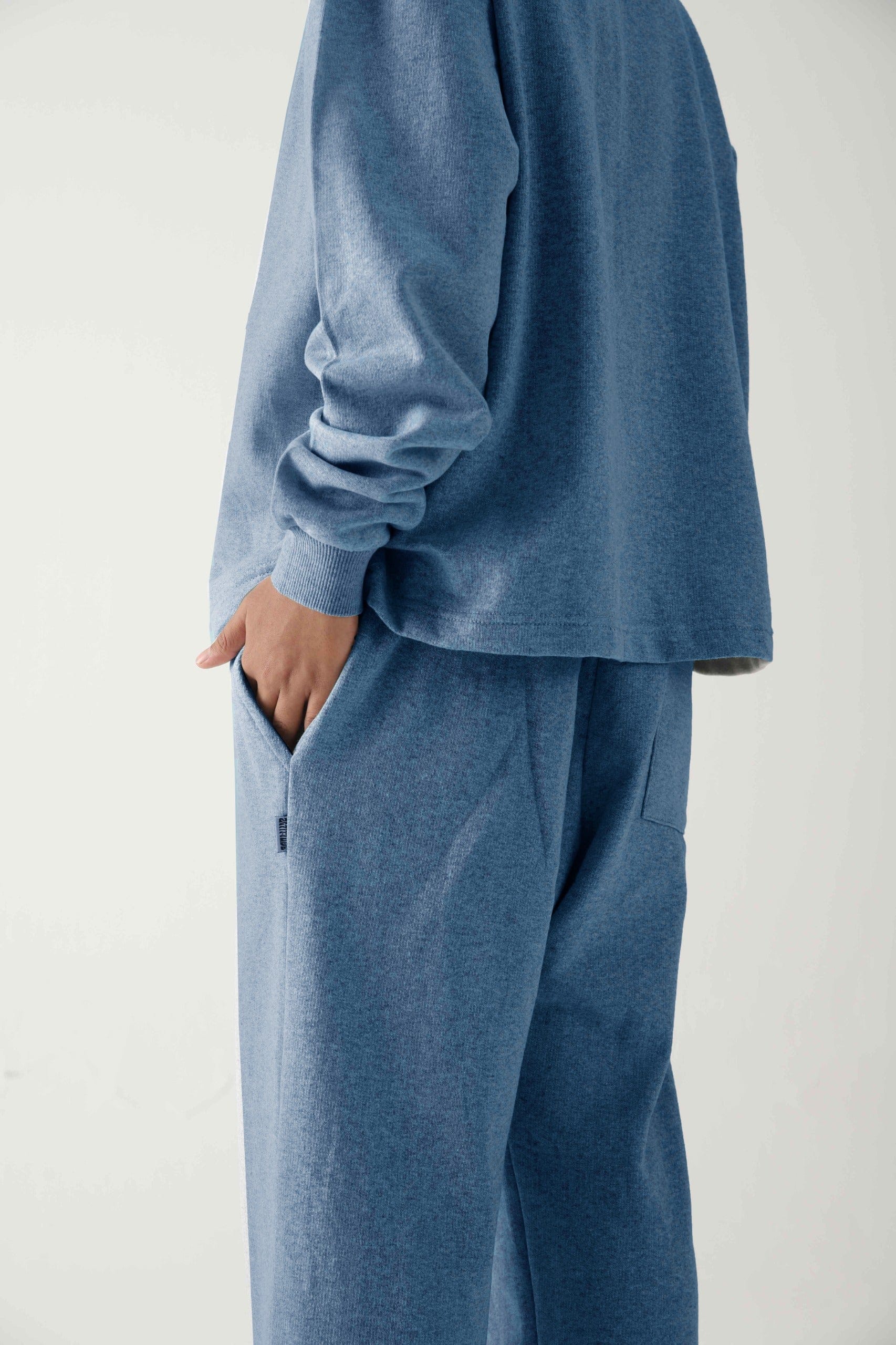 Zattitude co ord set Zattitude Essential Co-Ord Set  – Blue | Boxy Fit