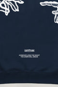 Zattitude Extra Blur Handscape Oversized Hoodie