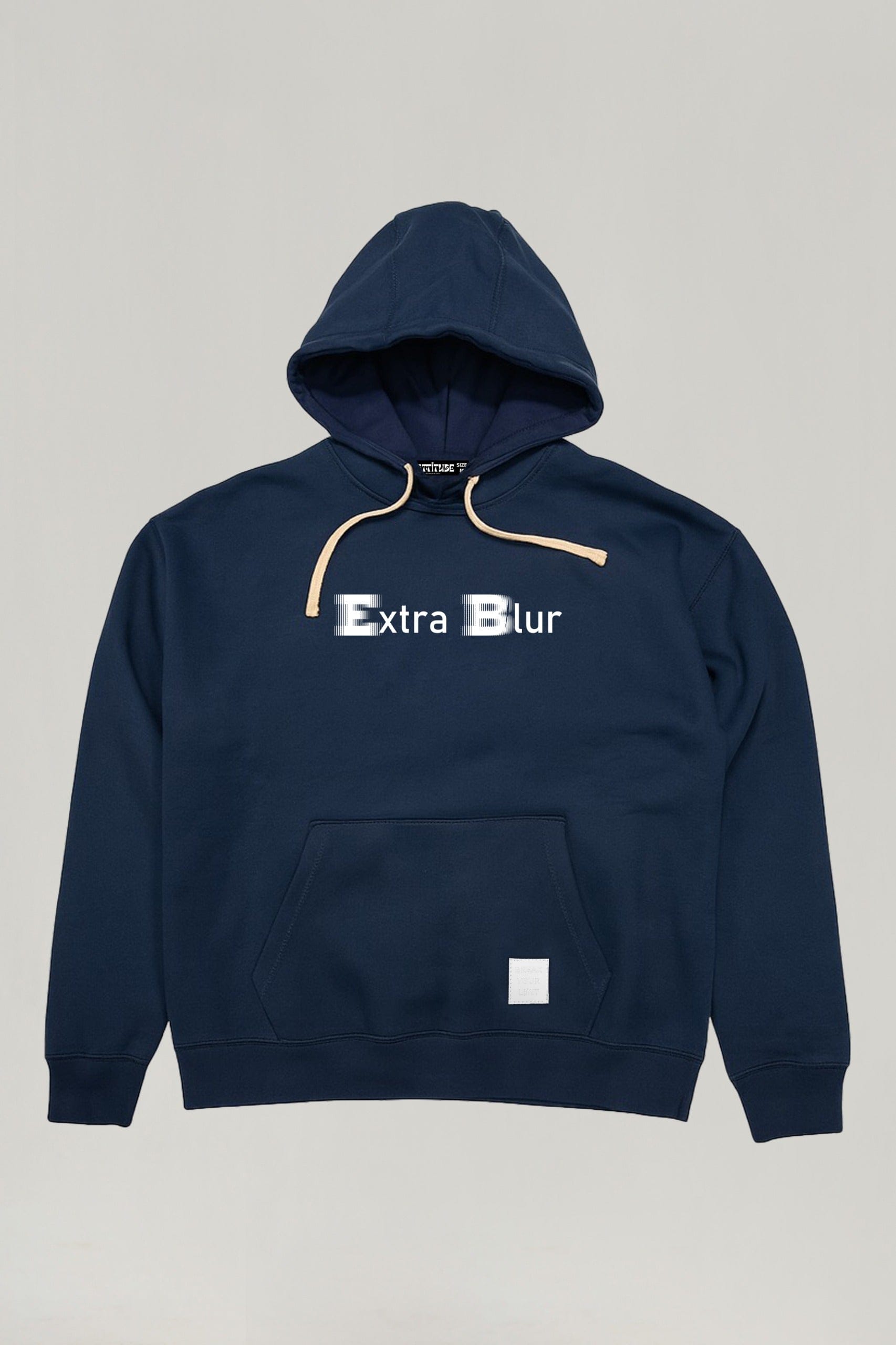 Zattitude Extra Blur Handscape Oversized Hoodie