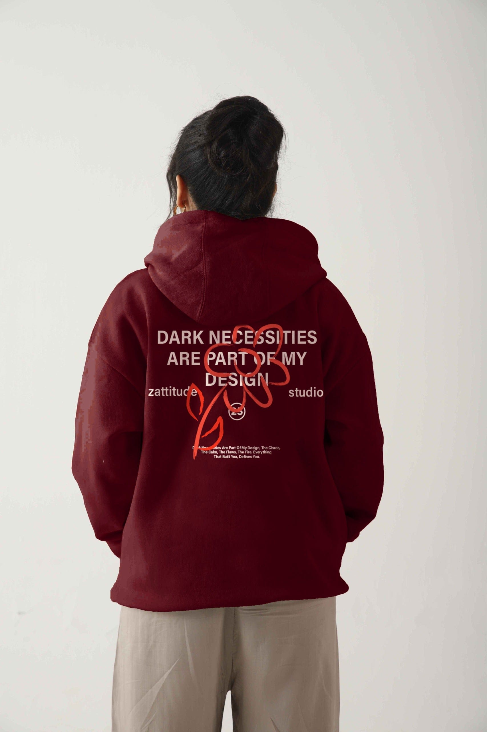 Zattitude HOODIE Dark Necessities | OVERSIZED FIT