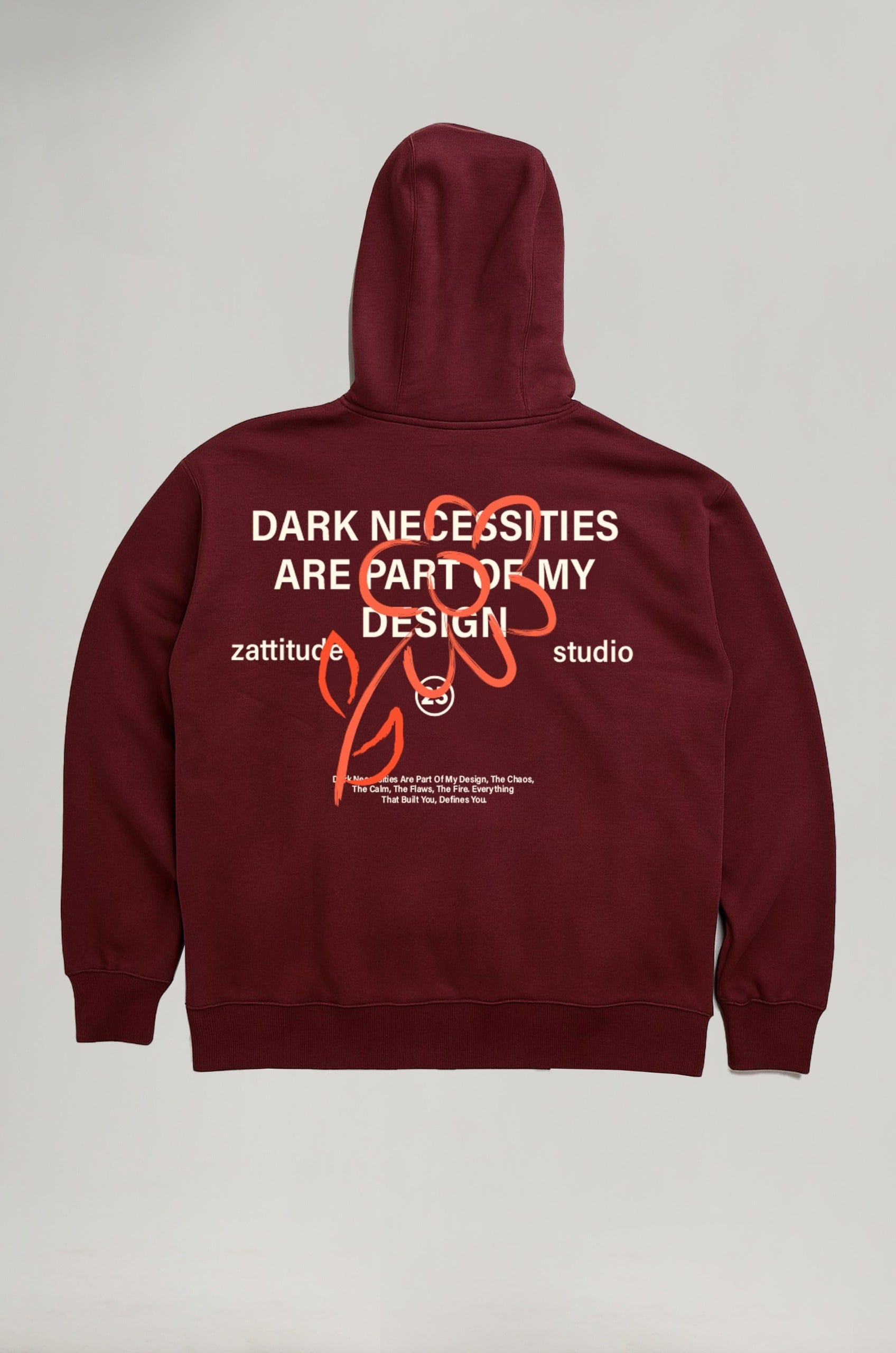 Zattitude HOODIE Dark Necessities | OVERSIZED FIT