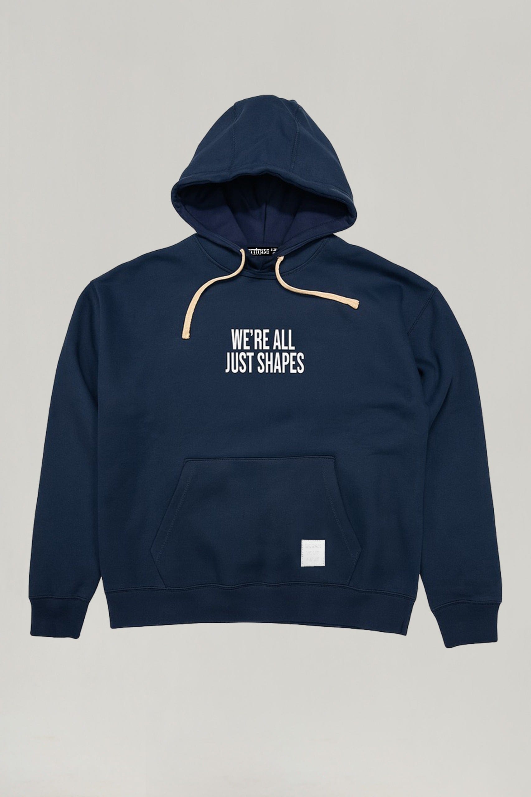 Zattitude HOODIE WE’RE ALL JUST SHAPES | OVERSIZED FIT