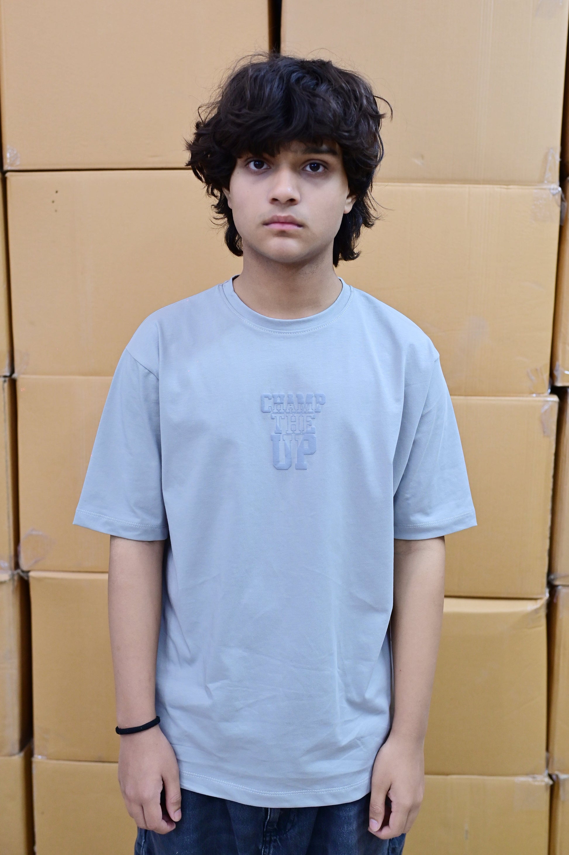 Zattitude mens drop shoulder tees Champ The Up | Drop-Shoulder Tee