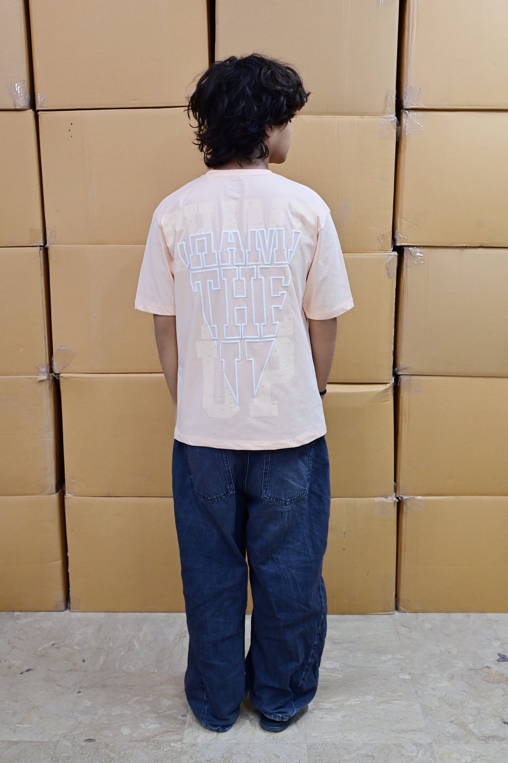 Zattitude mens drop shoulder tees Champ The Up | Drop-Shoulder Tee