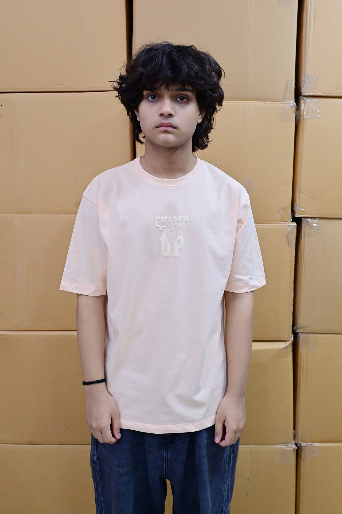 Zattitude mens drop shoulder tees Champ The Up | Drop-Shoulder Tee