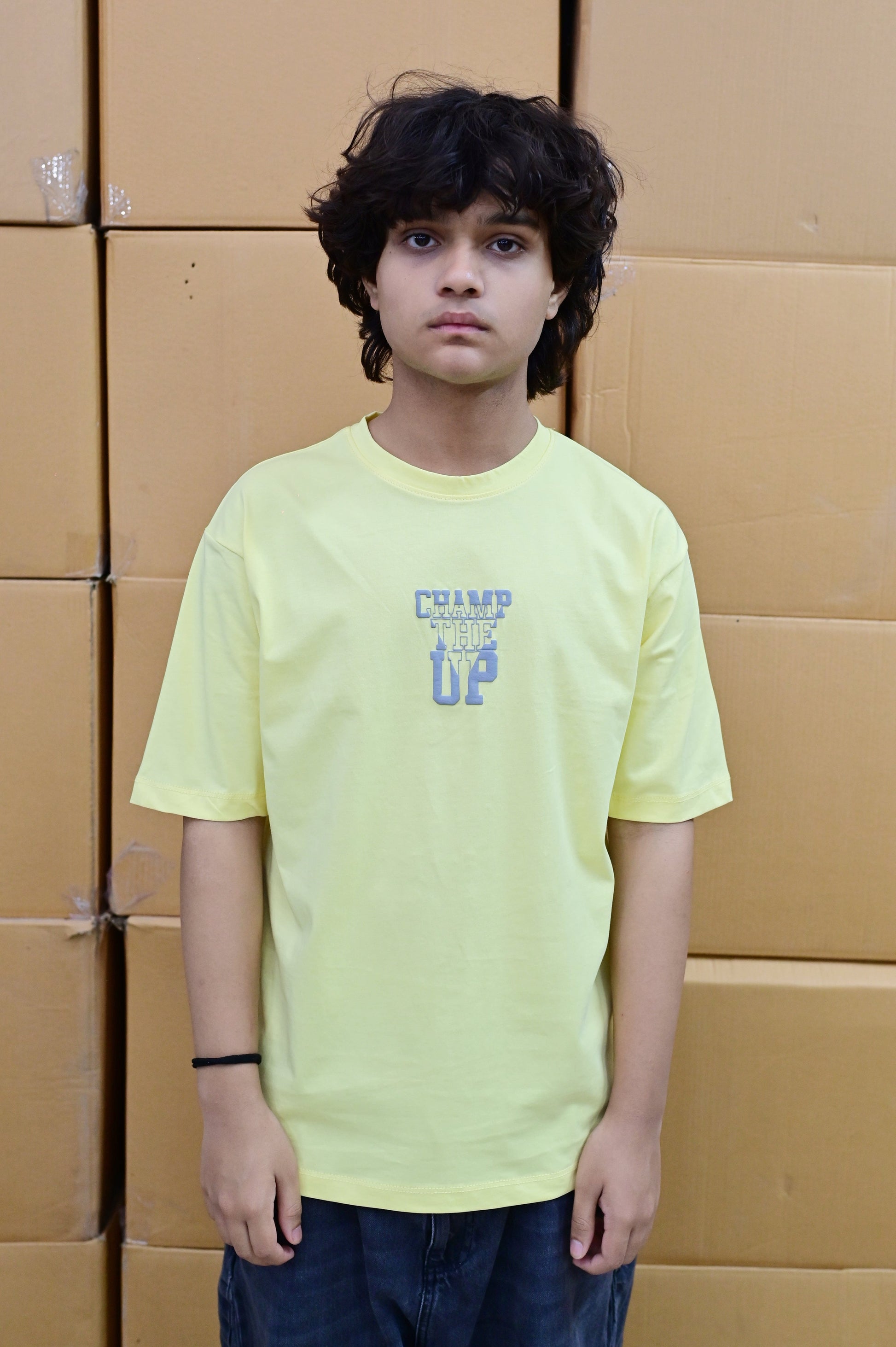 Zattitude mens drop shoulder tees Champ The Up | Drop-Shoulder Tee