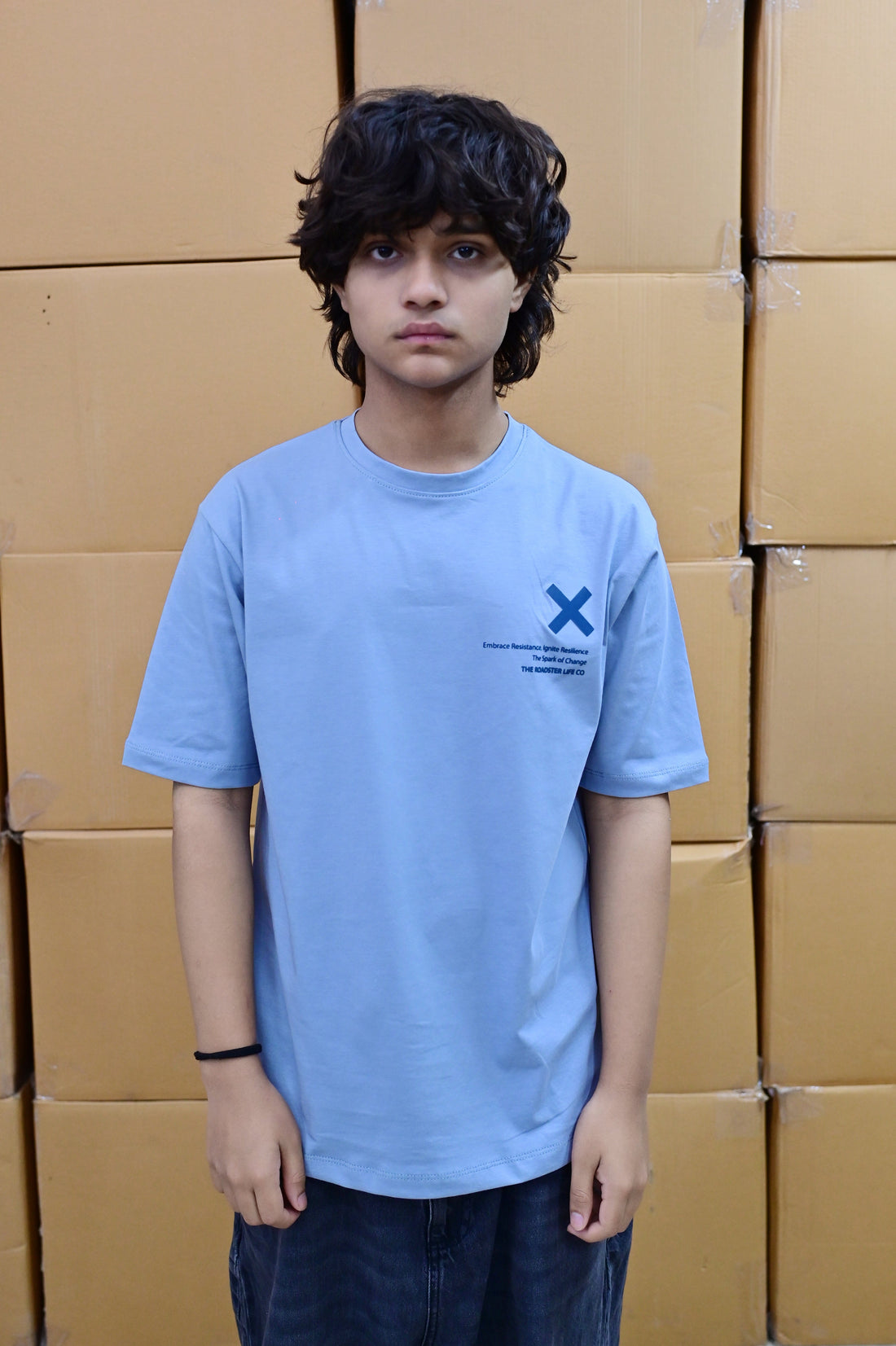 Zattitude mens drop shoulder tees Empire State | Drop-Shoulder Tee