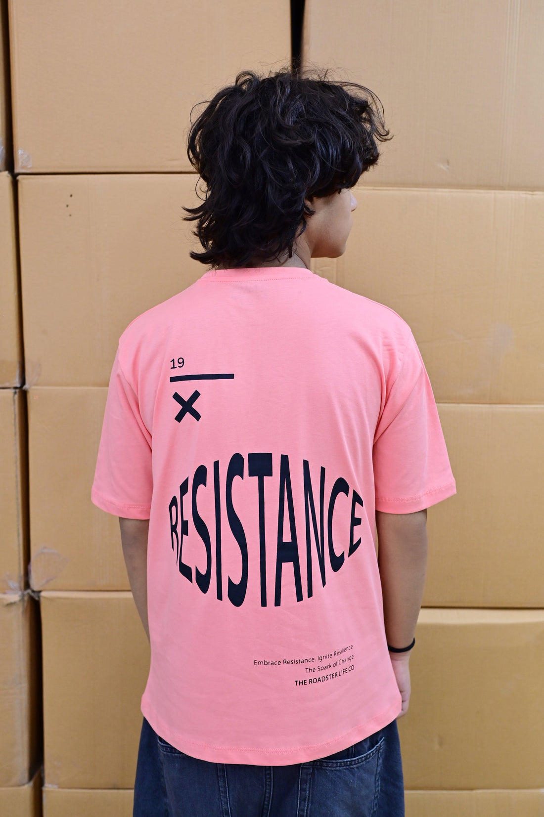 Zattitude mens drop shoulder tees Empire State | Drop-Shoulder Tee