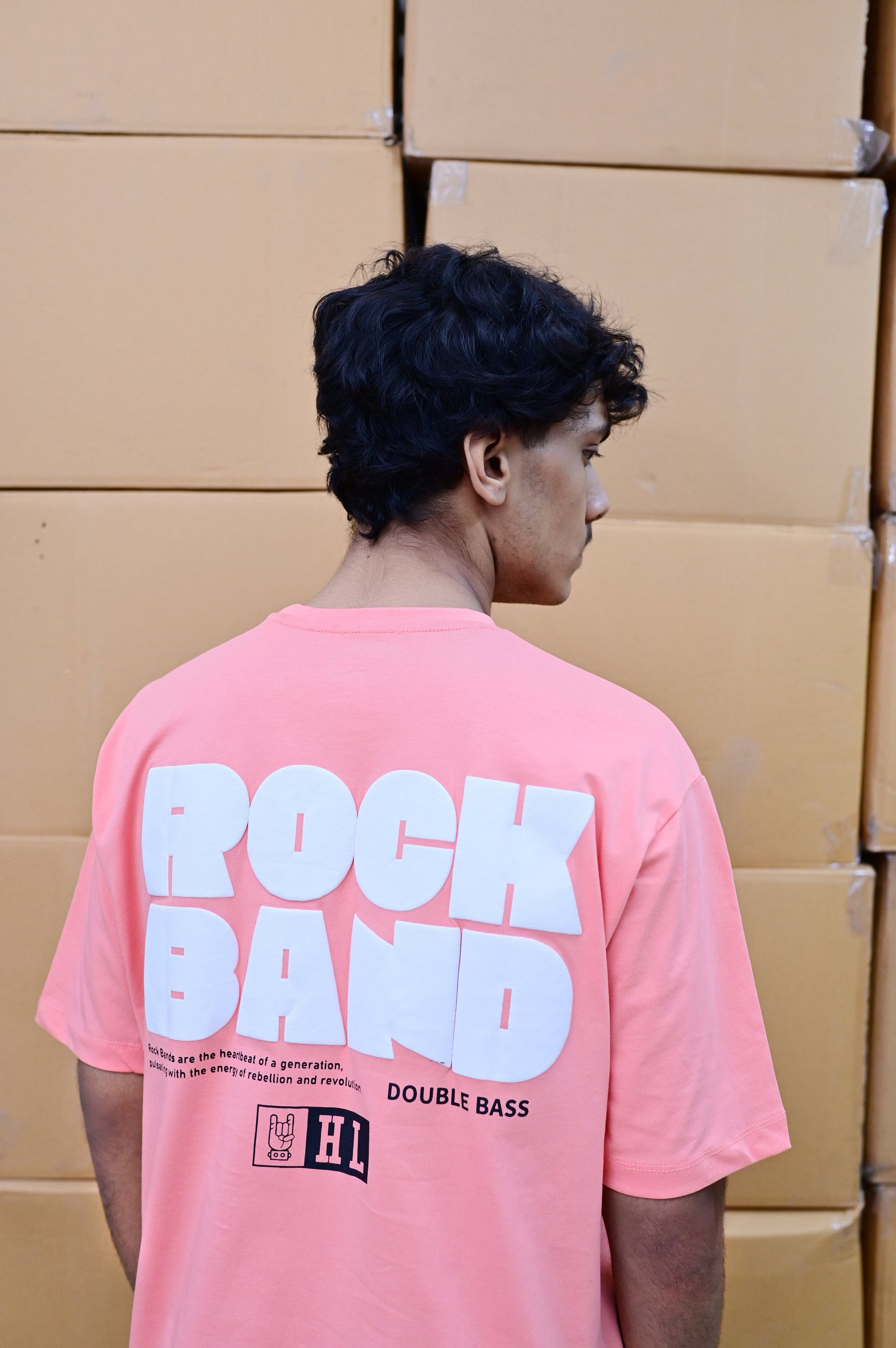 Zattitude mens drop shoulder tees Rock Band Candy | Drop-Shoulder Tee