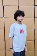 Zattitude mens drop shoulder tees Spidey Glitch | Drop-Shoulder Tee
