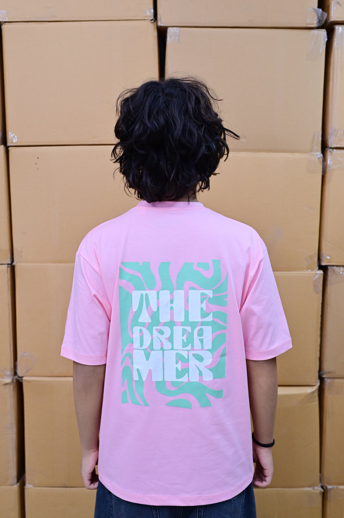 Zattitude mens drop shoulder tees The Dreamer | Drop-Shoulder Oversized Tee