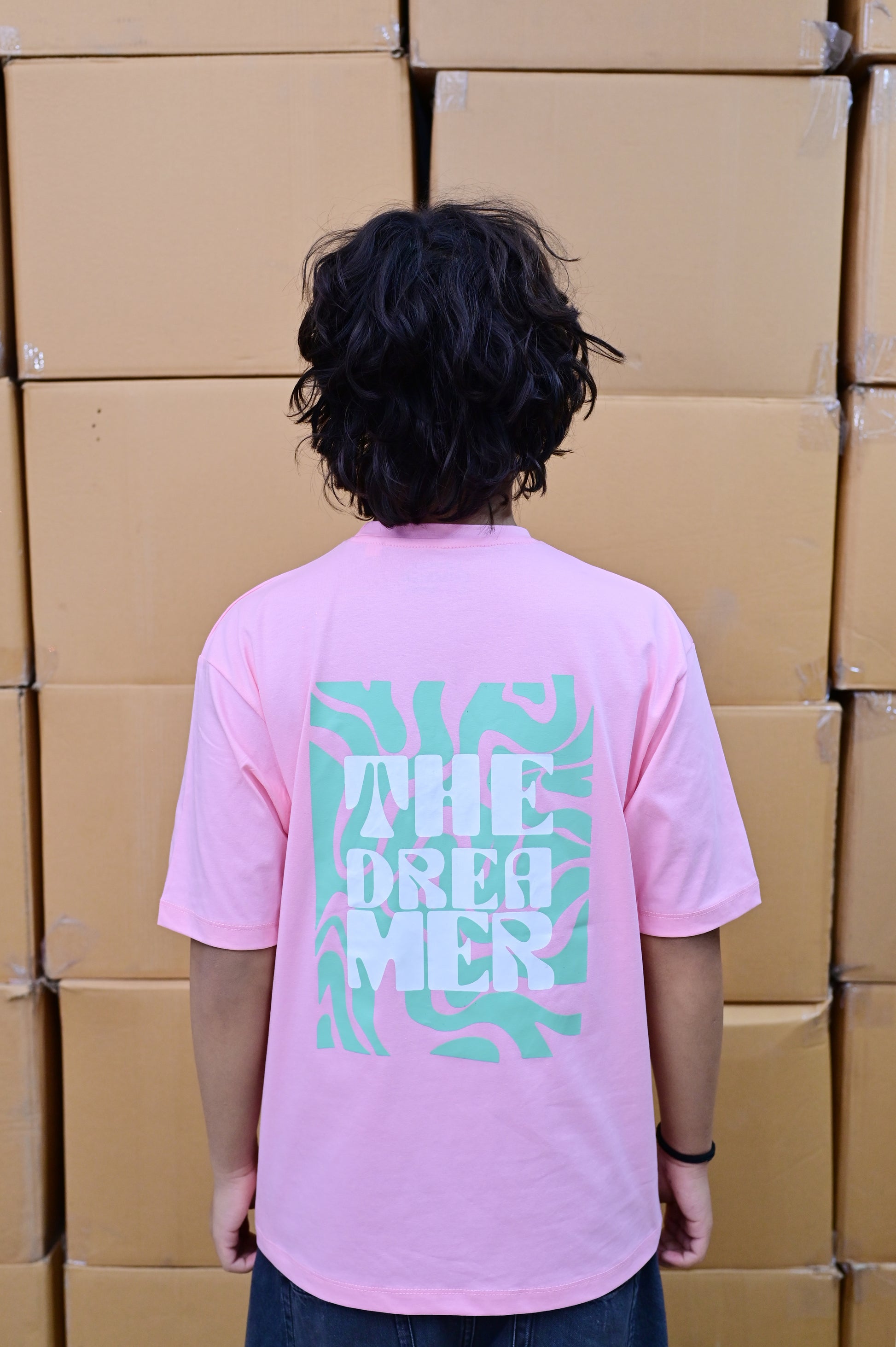 Zattitude mens drop shoulder tees The Dreamer | Drop-Shoulder Oversized Tee