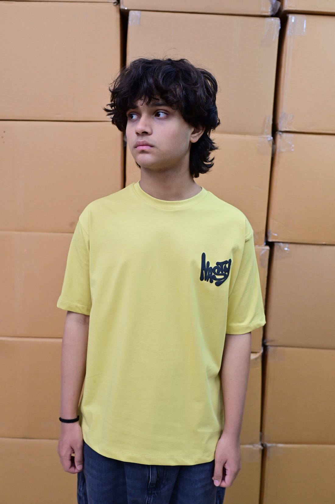 Zattitude mens drop shoulder tees The Nasty Vision | Drop-Shoulder Tee