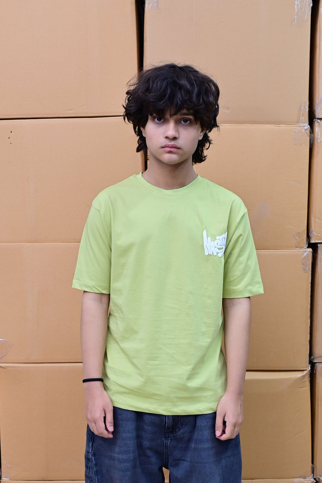 Zattitude mens drop shoulder tees The Nasty Vision | Drop-Shoulder Tee