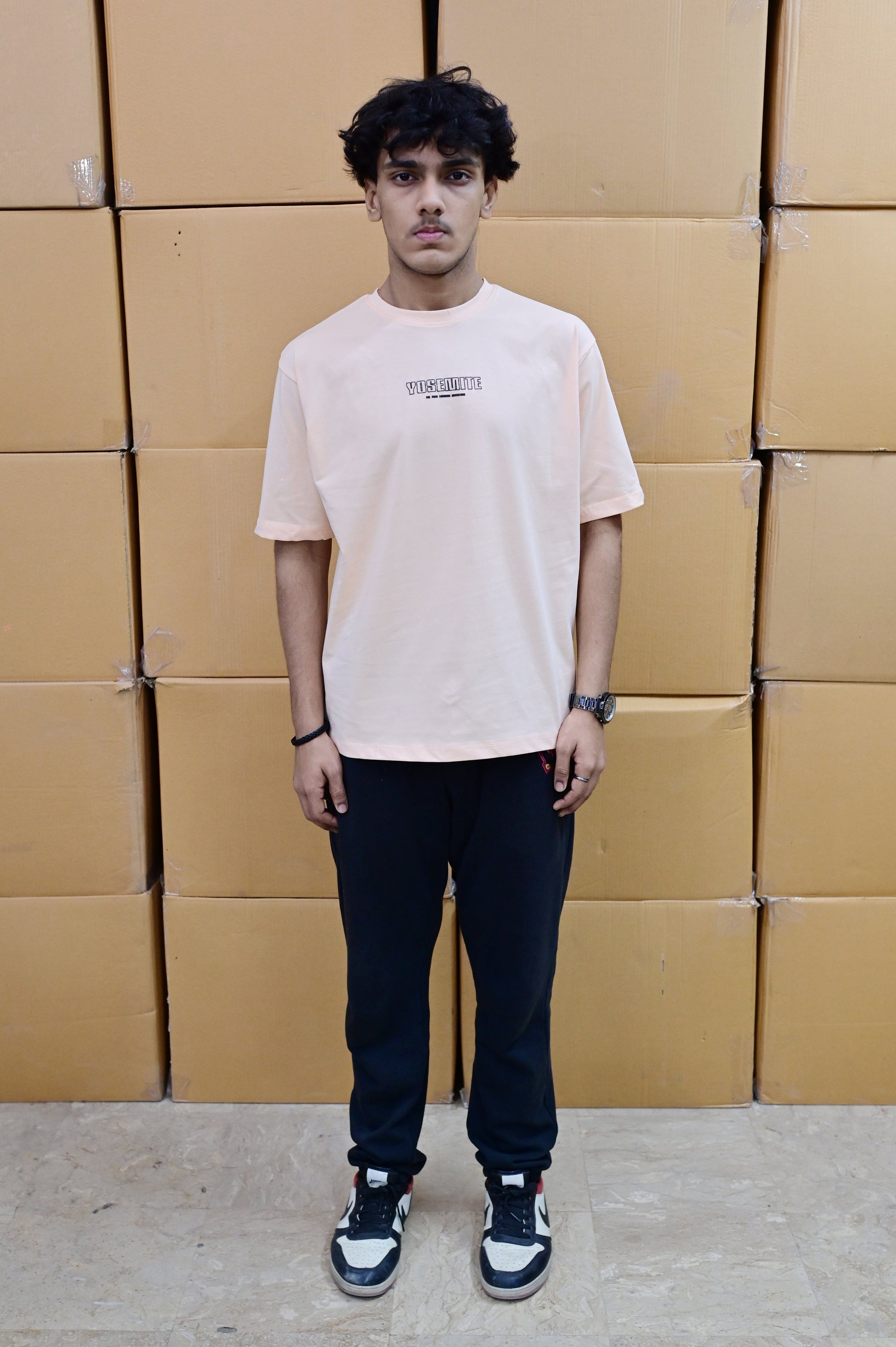 Zattitude mens drop shoulder tees The Yosemite Trail | Drop-Shoulder Tee