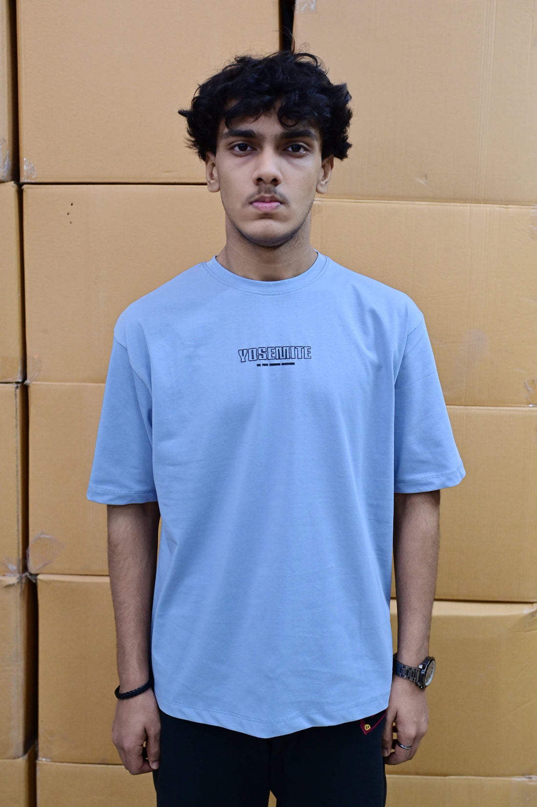 Zattitude mens drop shoulder tees The Yosemite Trail | Drop-Shoulder Tee