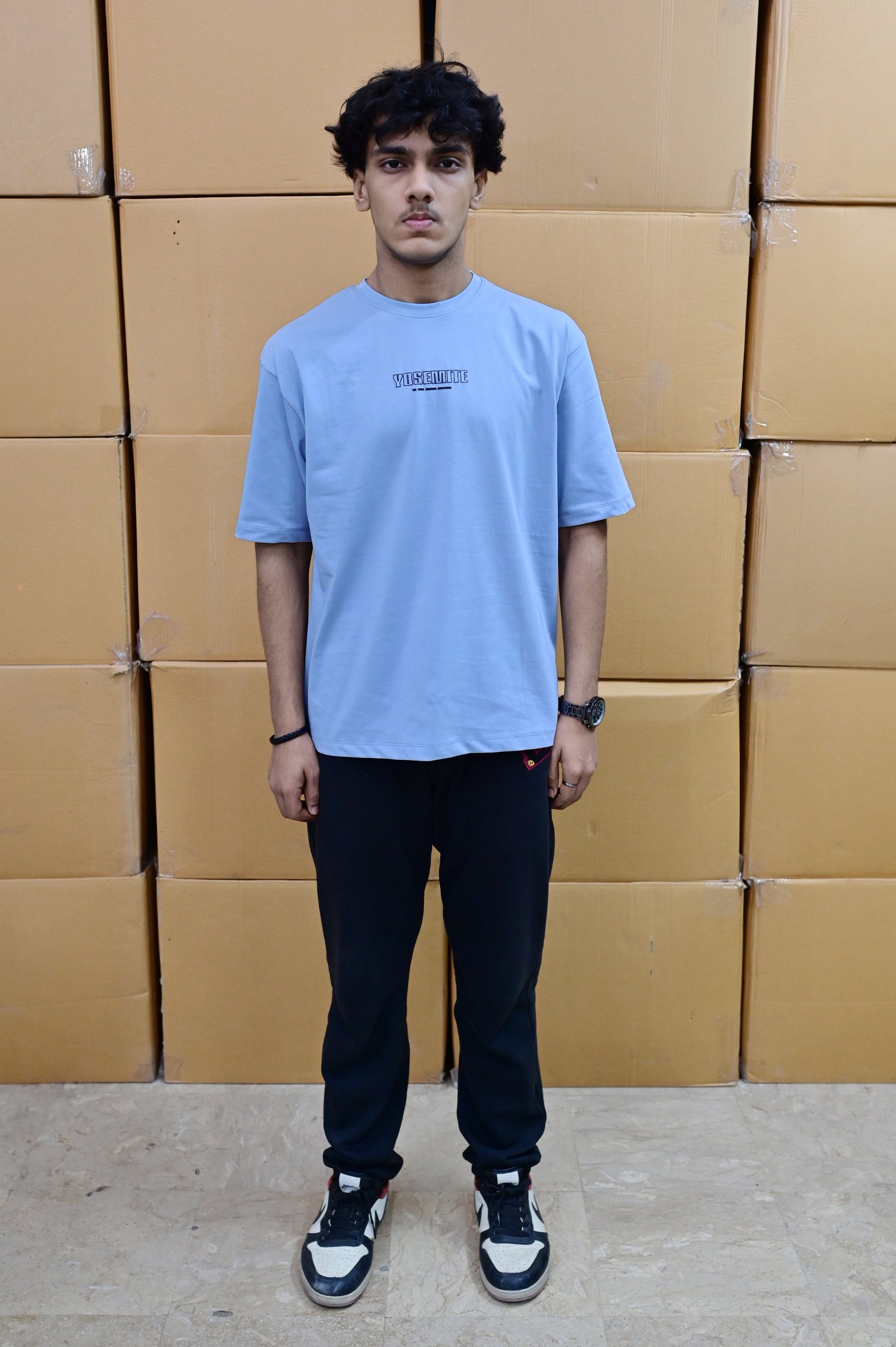 Zattitude mens drop shoulder tees The Yosemite Trail | Drop-Shoulder Tee