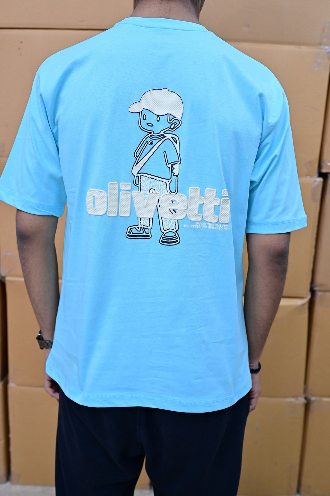 Zattitude mens drop shoulder tees Urban Wanderer | Drop-Shoulder Tee