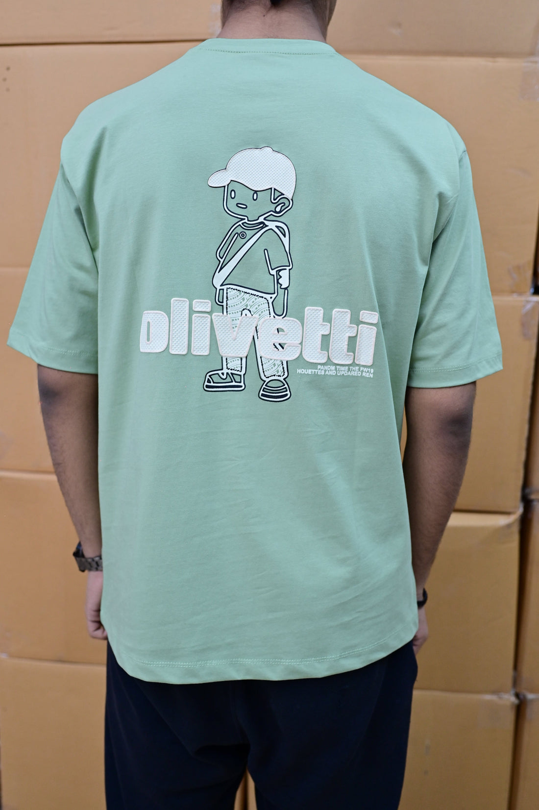 Zattitude mens drop shoulder tees Urban Wanderer | Drop-Shoulder Tee