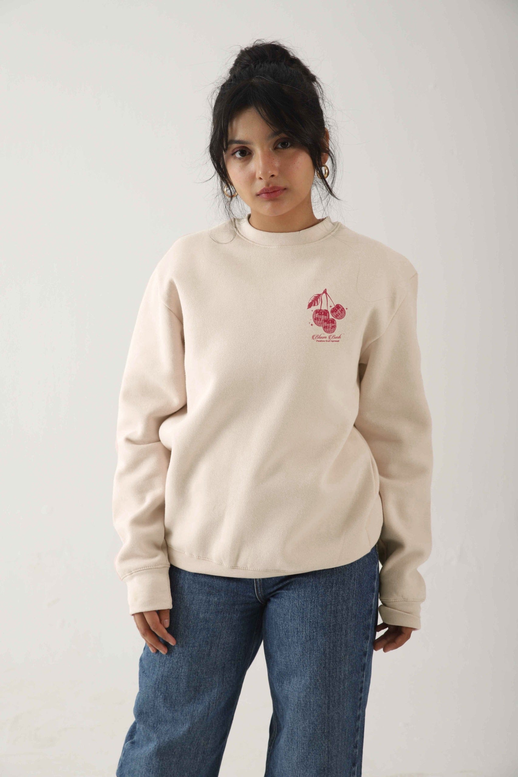 Zattitude sweatshirt Cherry Party Sweatshirt | RELAX FIT