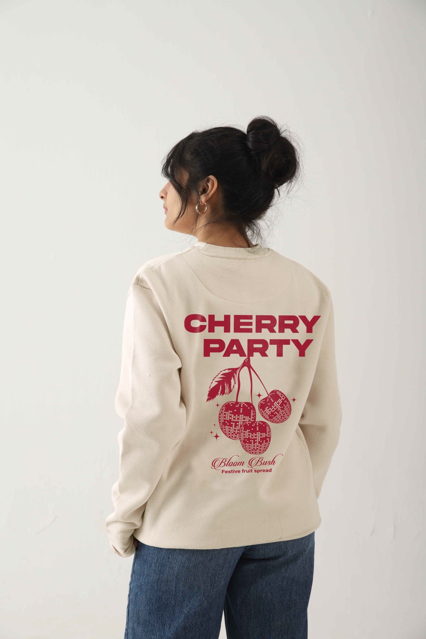 Zattitude sweatshirt Cherry Party Sweatshirt | RELAX FIT