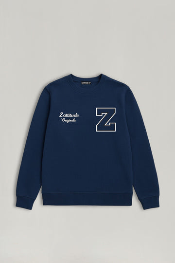 Zattitude sweatshirt Zattitude Originals Sweatshirt – Navy Blue