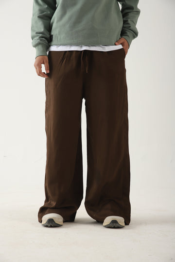 Zattitudeclothing botoms Mocha Drift Pants | WIDE LEG