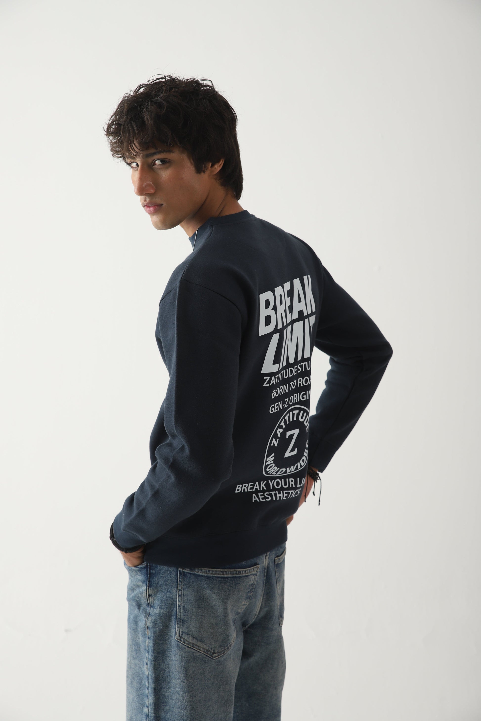 Zattitudeclothing Break Limit Sweatshirt | RELAX FIT