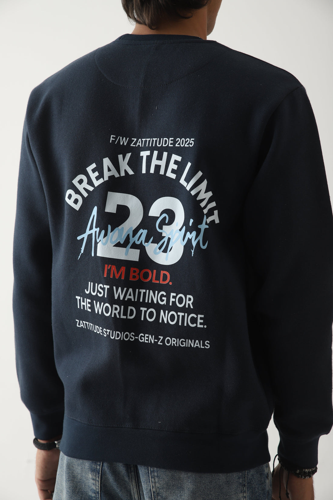 Zattitudeclothing Fearless Pulse Sweatshirt | RELAX FIT