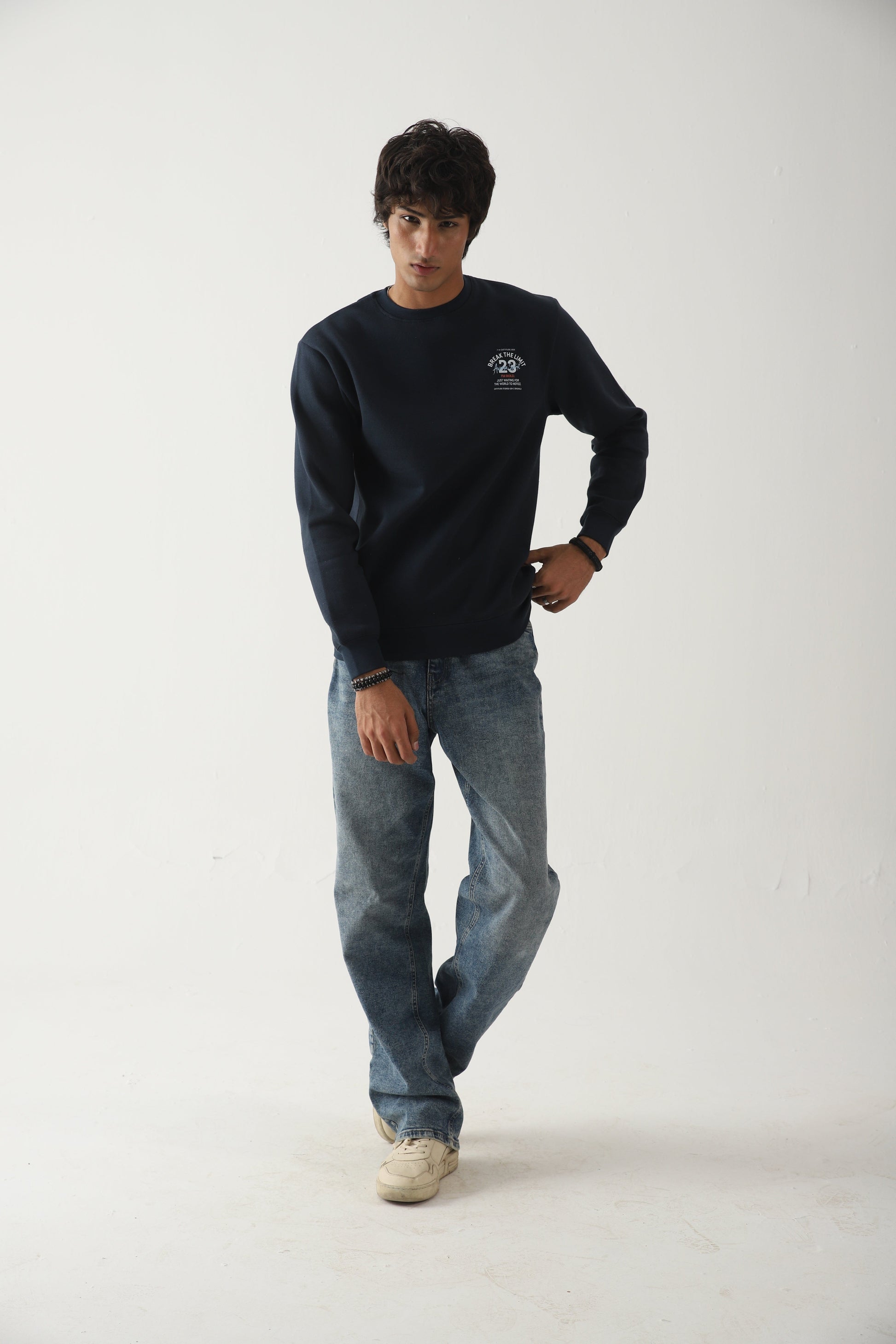 Zattitudeclothing Fearless Pulse Sweatshirt | RELAX FIT