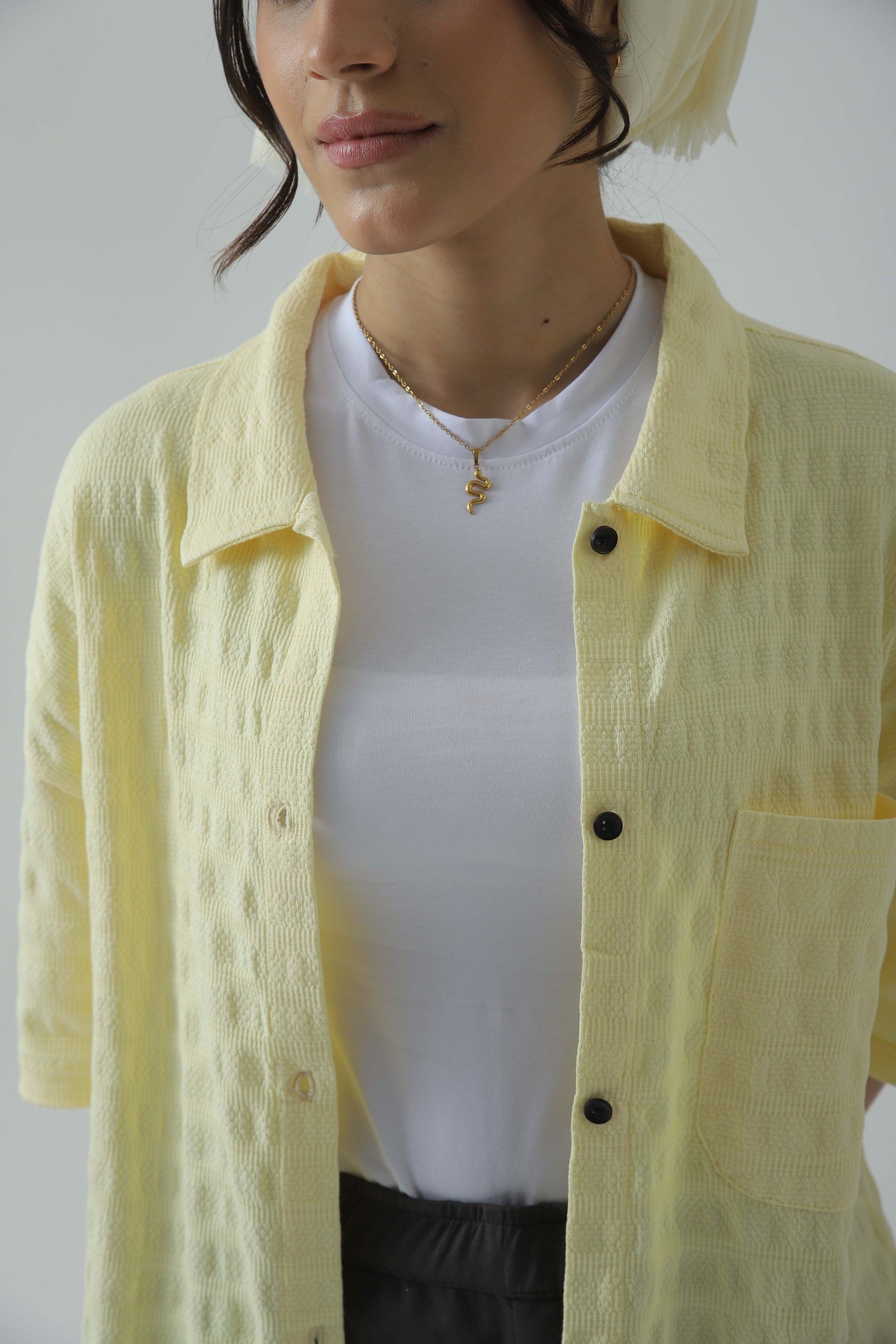 Zattitudeclothing LEMON LUXE SHIRT