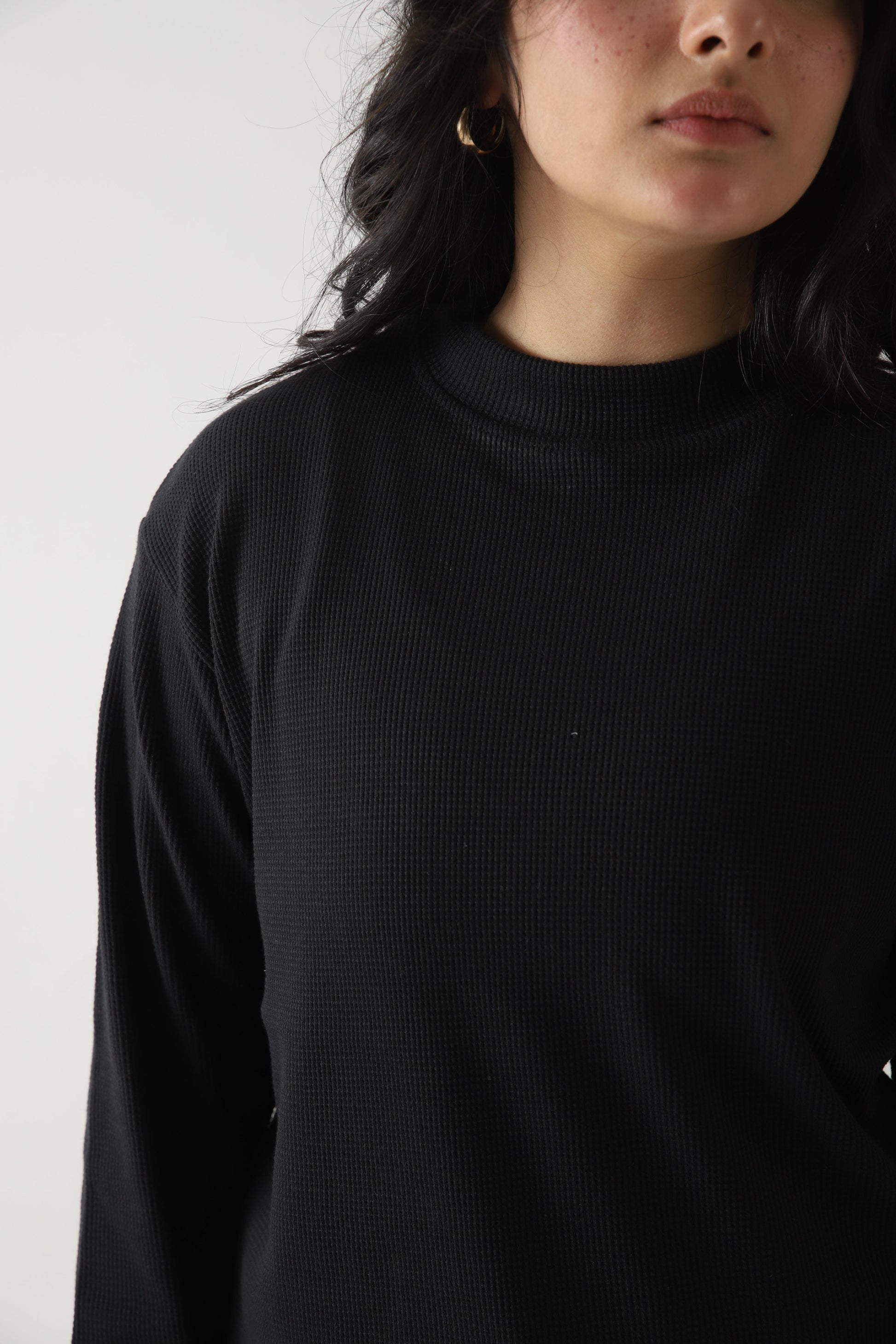 Zattitudeclothing Limit Mode Waffel Top | RELAX FIT