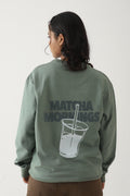 Zattitudeclothing Matcha Morning Sweatshirt | RELAX FIT